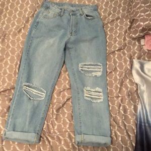 Small blue jeans from SHEIN